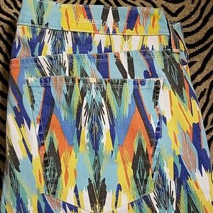 Current Elliot vibrant print skinnies